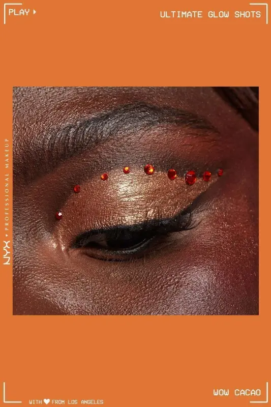 Ultimate Glow Shots Işıltılı Likit Göz Farı - 10 Wow Cacao-10 Wow Cacao - 2