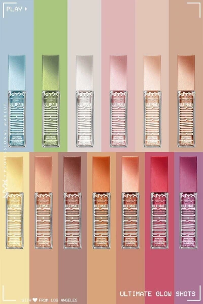 Ultimate Glow Shots Shimmer Liquid Eyeshadow - 06 Golden Goji - 4