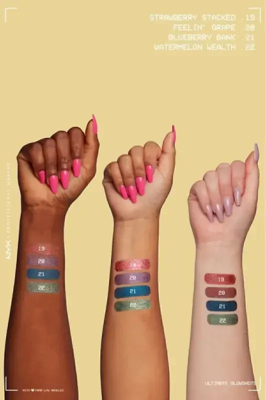 Ultimate Glow Shots Shimmer Liquid Eyeshadow - 22 Watermelon Wealth-Watermelon Wealth - 5