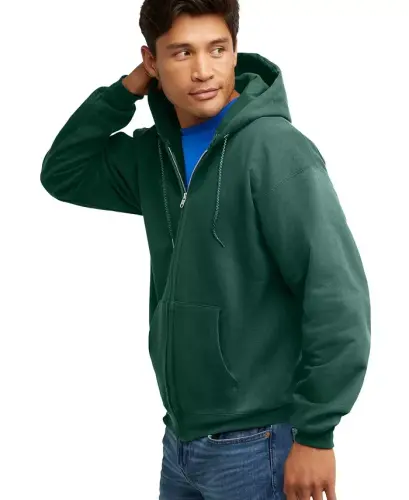 Ultimate Men's Full-Zip Heavyweight Fleece Hoodie - 4