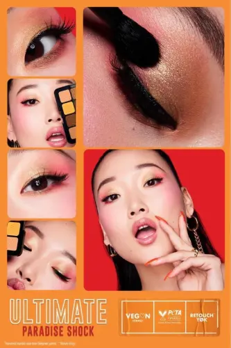 Ultimate Shadow Palette - Paradise Shock Göz Farı Paleti - Paradise Shock - 4