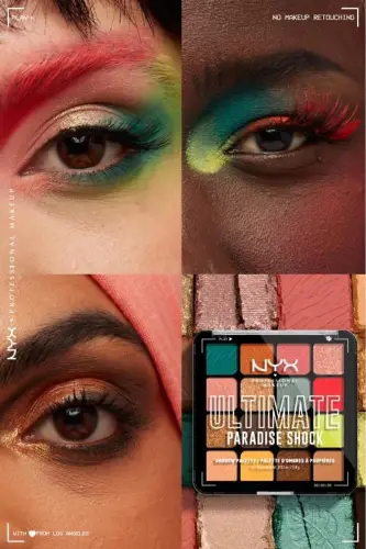 Ultimate Shadow Palette - Paradise Shock Ko'z Soyalari Paleti - Paradise Shock - 5