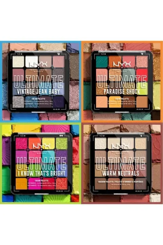 Ultimate Shadow Palette - Vintage Jean Baby Eyeshadow Palette-Vintage Jean Baby - 7