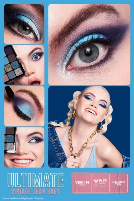 Ultimate Shadow Palette - Vintage Jean Baby Ko'z Soyalari Paleti-Vintage Jean Baby - 4