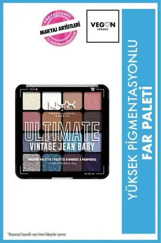 Ultimate Shadow Palette - Vintage Jean Baby Ko'z Soyalari Paleti-Vintage Jean Baby - 1