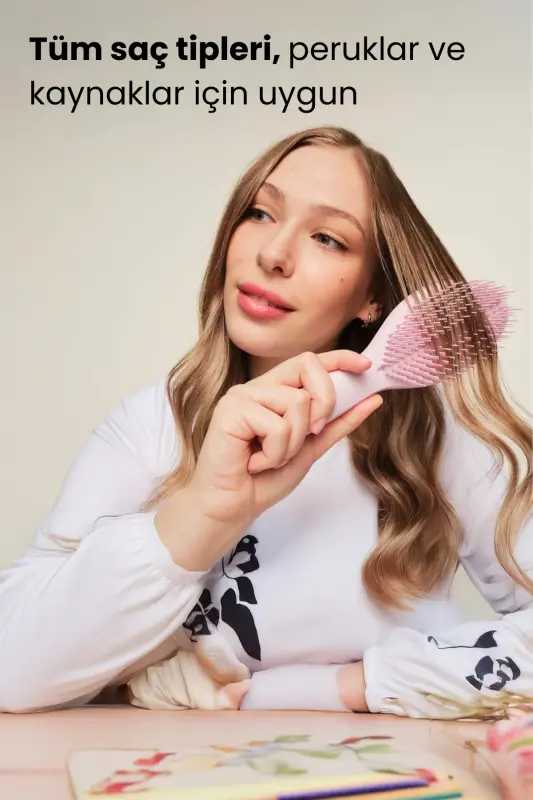 The Ultimate Styler Dry Millennial Pink Saç Fırçası - 2