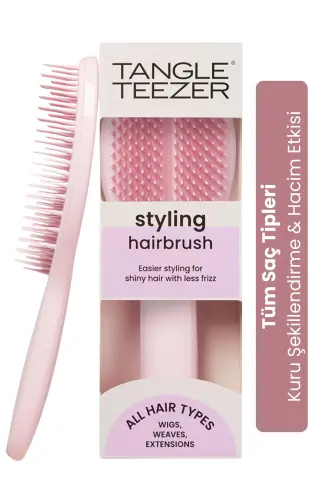 The Ultimate Styler Millenial Pink Tüm Saç Tipleri için Kuru Şekillendirme ve Hacim Etkili Tarak - Standart - 1