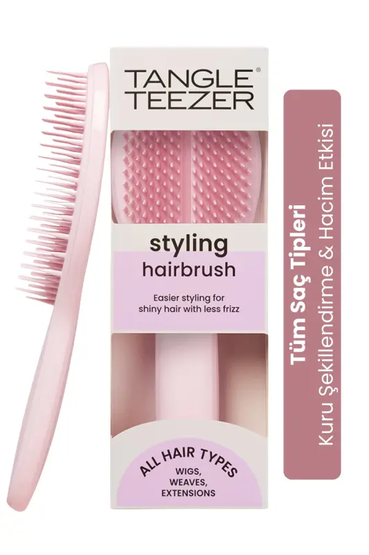 The Ultimate Styler Millenial Pink Tüm Saç Tipleri için Kuru Şekillendirme ve Hacim Etkili Tarak - Standart - 1