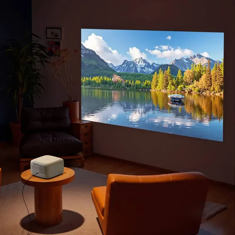 ULTIMEA 5G WiFi Full HD 1080P Dekodlash Portativ Elektr Fokusli Mini Proyektor, TV Stik, Apollo P10 - 9