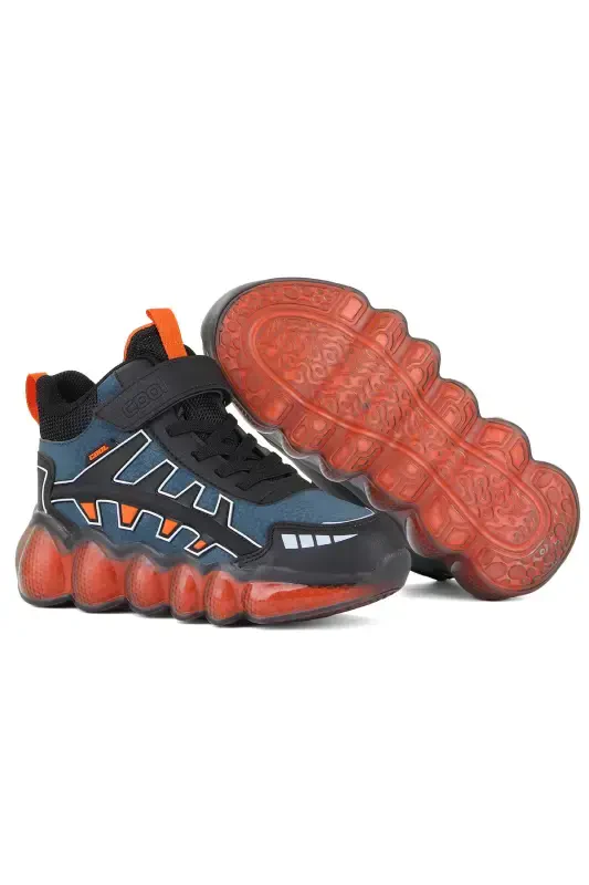 Ultra 2 Havoli Taban Ortopedik Chertli Erkak Bolalar Bot-Petrol - 4