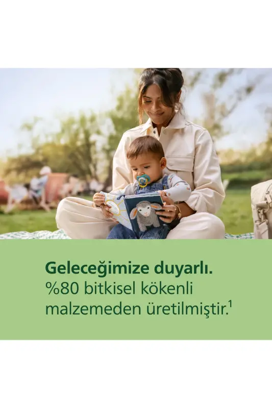 Ultra Air Emzik 6-18 Ay, Erkek, Ortodontik, Yumuşak Silikon Uçlu, BPA İçermez, Taşıma ve Hijyen Kutulu, 2'li Paket, SCF080/26 - Maymun - 5