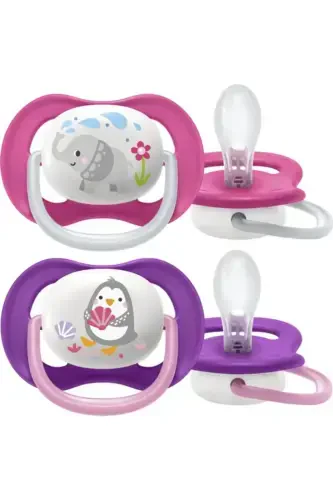 Ultra Air Pacifier 6-18 Months Girl Scf080/08 - PHILIPS AVENT (1)