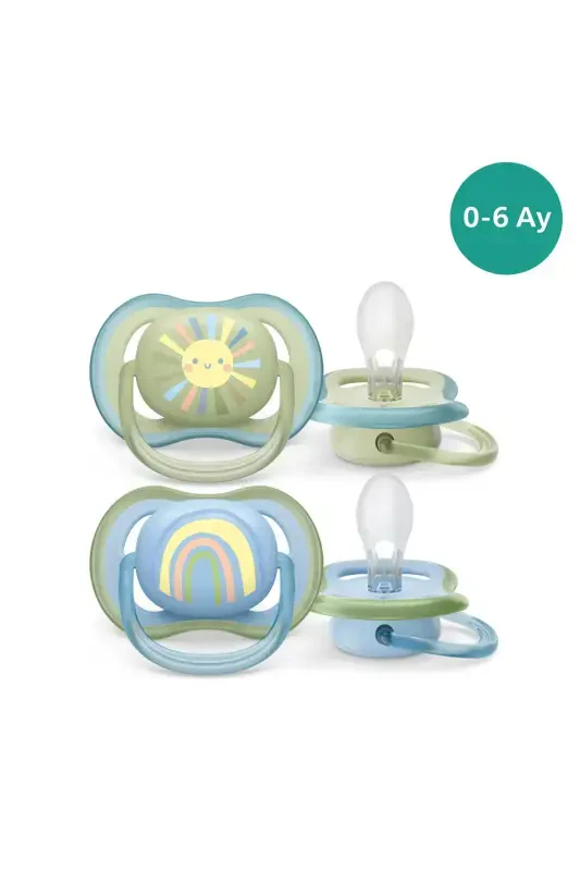 Ultra Air Соска 0-6 месяцев 2 шт. для мальчиков Scf085/58 - PHILIPS AVENT