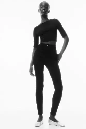 Ultra baland to'piqli jegginglar - H&M (1)