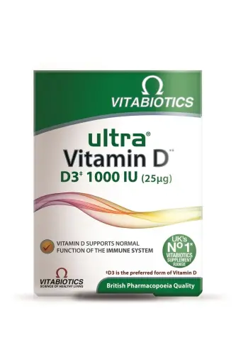 Ultra D3 Vitamini 1000 IU 96 Kapsül - VITABIOTICS (1)