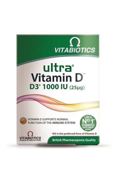 Ultra D3 Vitamini 1000 IU 96 Kapsula - 8