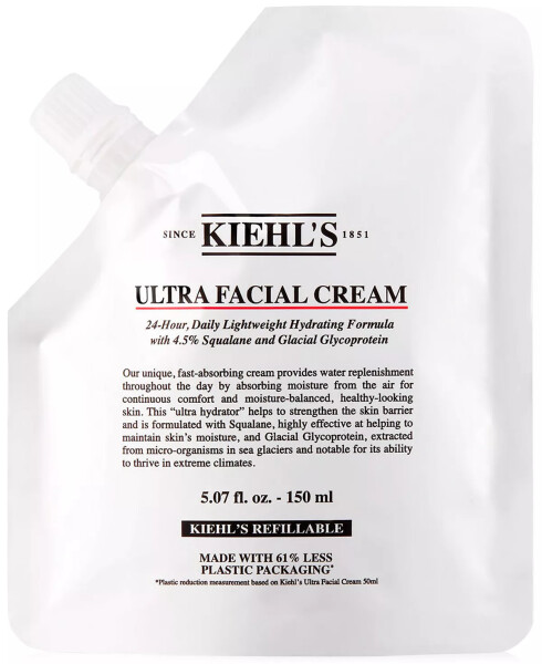 Ultra Facial Cream Refill Pouch, 5.07 oz. No Color - 1