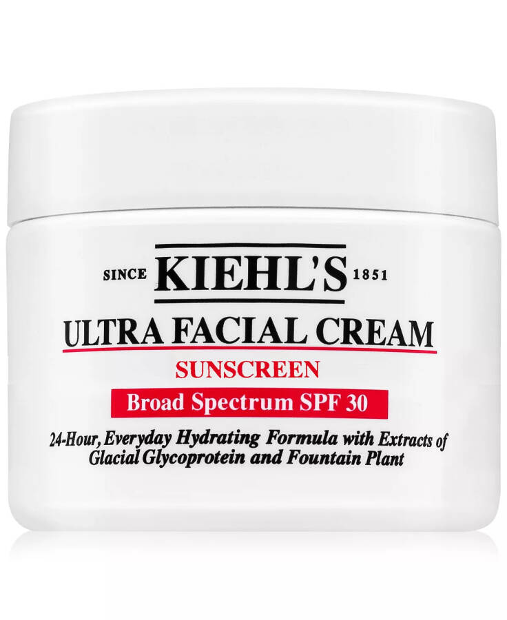 Ultra Facial Cream Sunscreen SPF 30, 1.7-oz. No Color - 1