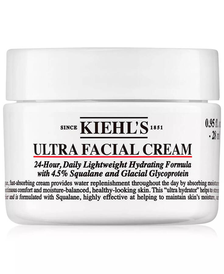 Ultra Facial Cream with Squalane, 0.95 oz. No Color - 1