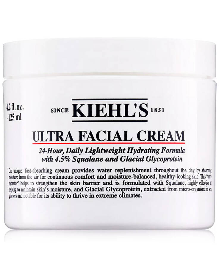 Ultra Facial Cream with Squalane, 4.2 oz. No Color - 1