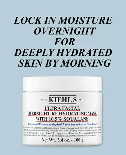 Ultra Facial Overnight Hydrating Mask With 10.5% Squalane, 3.4 oz. - 4