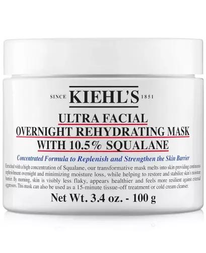 Ultra Facial Overnight Hydrating Mask With 10.5% Squalane, 3.4 oz. - 1