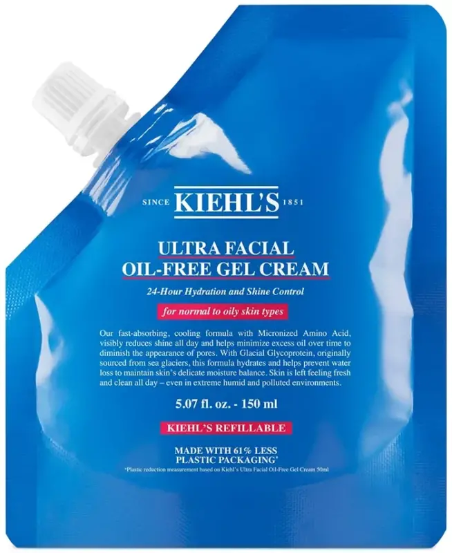 Ultra Facial Oil-Free Gel Cream Refill Pouch, 5.07 oz.-No Color - KIEHL'S SINCE 1851