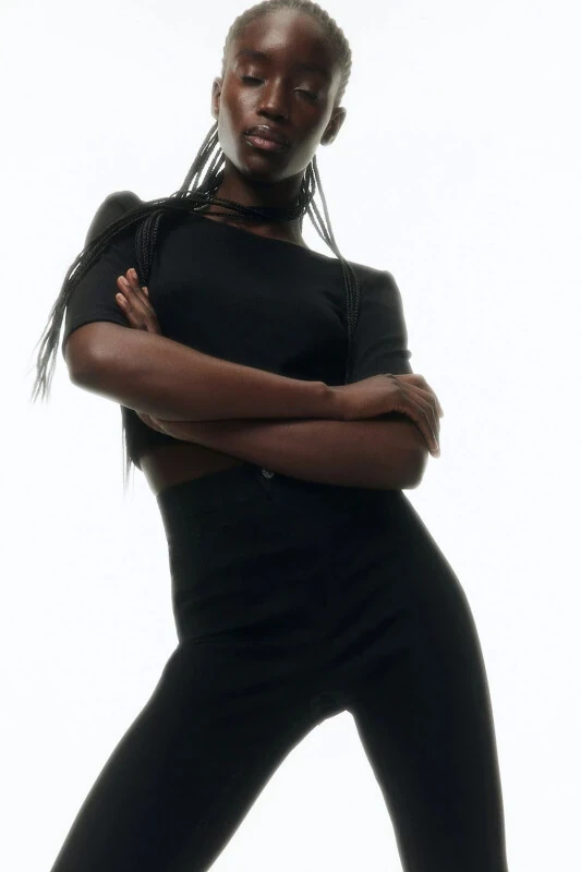 Ultra High Ankle Jeggings - 1