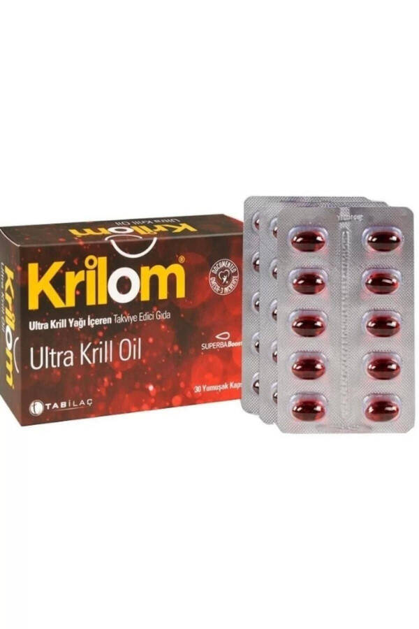 Ultra Krill Oil Dietary Supplement 30 Soft Capsules - 3