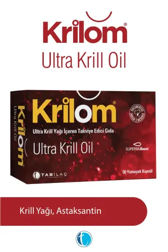 Ultra Krill Oil 30 Yumuşak Kapsül Krill Yağı Omega 3 - 1