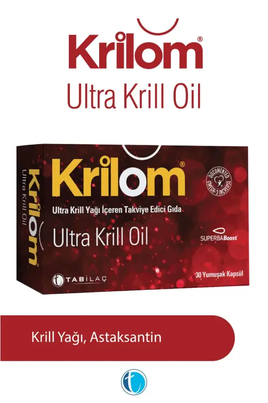 Ultra Krill Oil 30 Yumuşak Kapsül Krill Yağı Omega 3 - 1