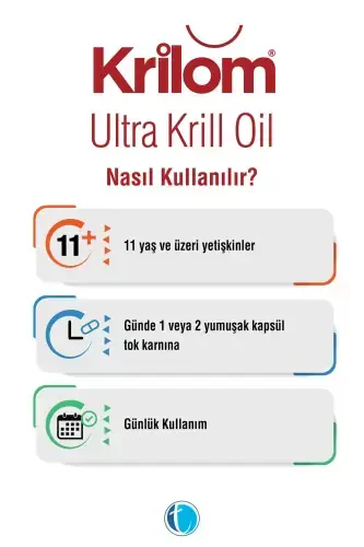 Ultra Krill Yog'i Oziq-ovqat Qo'shimchasi 30 Yumshoq Kapsula - 3