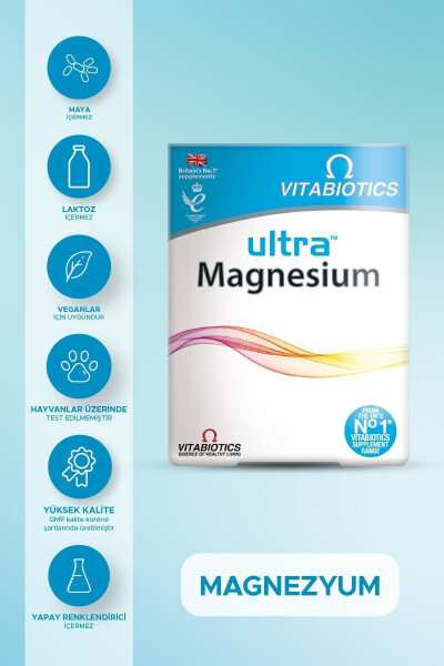 Ultra Magnezyum 60 Tablet - 5