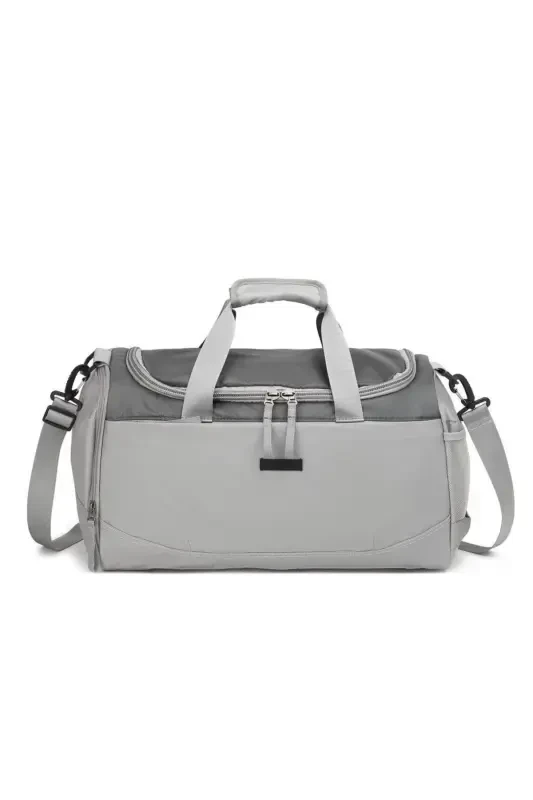 Ультралегкая Серия Спортивная И Дорожная Сумка 8646-Светло-Серый - SMART BAGS