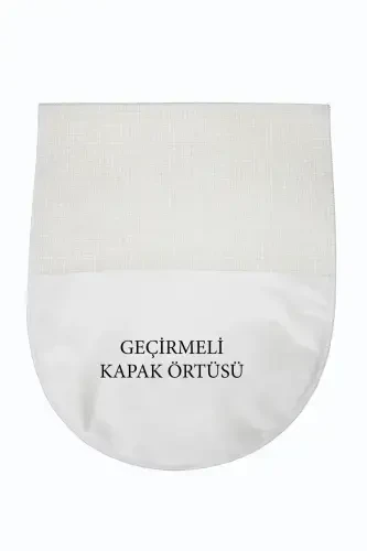 Ultrasoft Tekis Kapuchino 3 qismli Hammom Gilam Patalogi To'plami Sirpanmaydigan Teri Taglik Yuviladigan hojatxona majmuasi-Kapuchino - 4