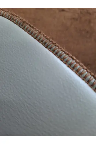 Ultrasoft Tekis Qahva 3'li Vanna Xalisi Gilamchasi To'plami Sirpanmaydigan Teri Taglik Yuviladigan hojatxona komplekti-Qahva - 3