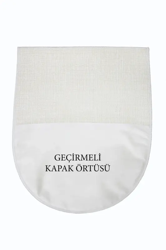 Ultrasoft Tekis Qizil 3'lü Hammom Gilam Patalog'i To'plami Sirpanmaydigan Teri Taglik Yuviladigan Unitaz Dasta-Qizil - 4