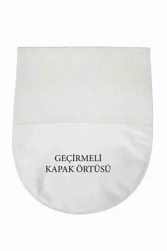 Ultrasoft To‘q ko‘k 3 qismli hammom gilamchasi to‘plami, sirpanmaydigan charm taglikli, yuviladigan unitaz qopqog‘i – To‘q ko‘k - 5