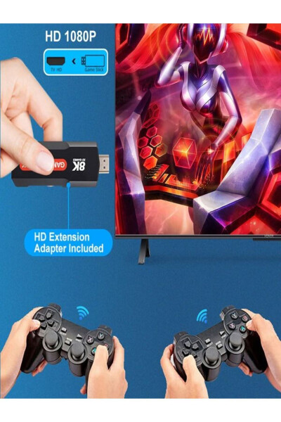 ULTRATEKNOM8PRO Mini 2.4G 10K Ultra HD 64 GB TV BOX + GAME BOX Android 12.1 TV + Game Console 2in1 - 3