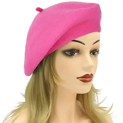 Umeepar Wool French Beret Hat for Women - 6
