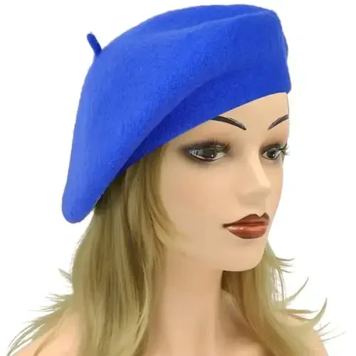 Umeepar Wool French Beret Hat for Women - 6