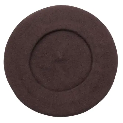 Umeepar Wool French Beret Hat for Women - 4