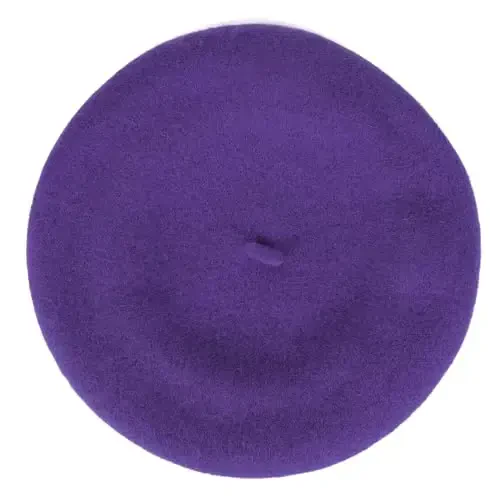 Umeepar Wool French Beret Hat for Women - 2