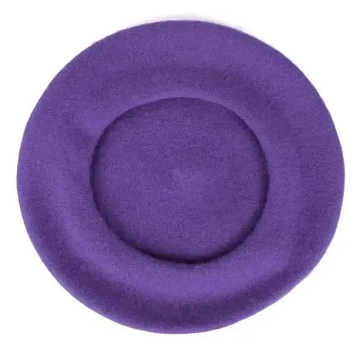 Umeepar Wool French Beret Hat for Women - 3