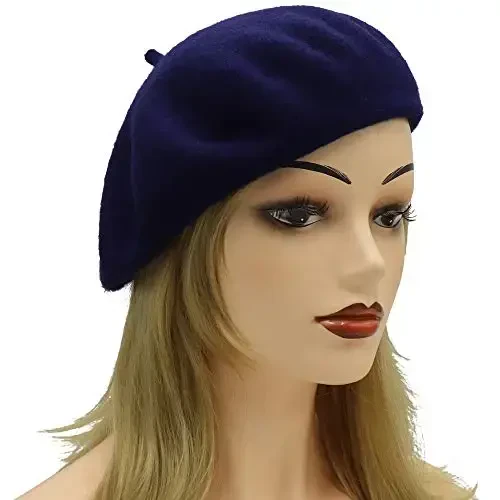 Umeepar Wool French Beret Hat for Women - 2