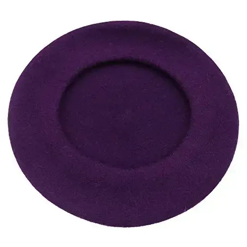 Umeepar Wool French Beret Hat for Women - 4