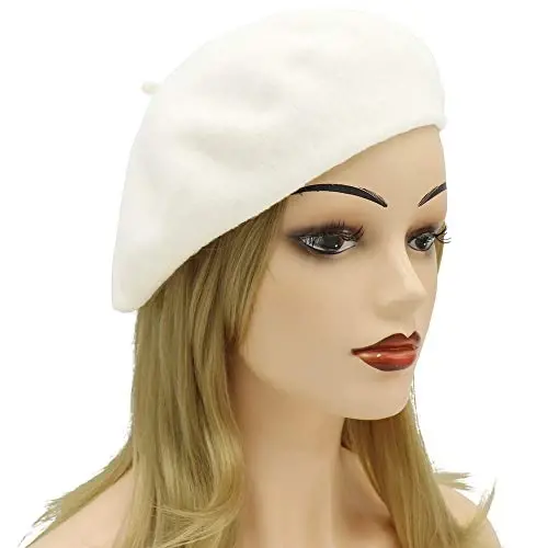 Umeepar Wool French Beret Hat for Women - 5