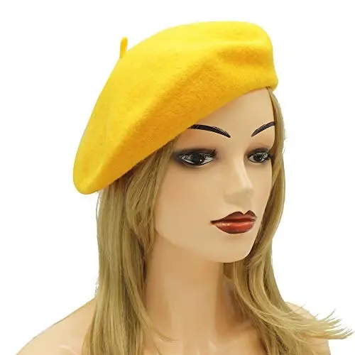 Umeepar Wool French Beret Hat for Women - 4