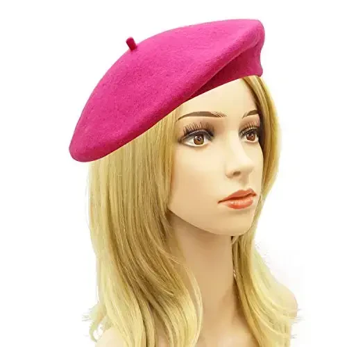 Umeepar Wool French Beret Hat for Women - 2