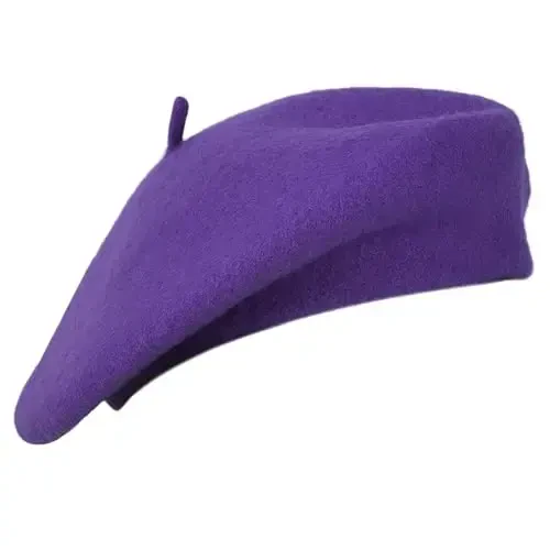 Umeepar Wool French Beret Hat for Women 